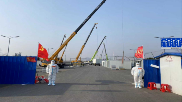 防疫接力，勇战疫情——尊龙、温泉集团全力保障健康驿站项目建设